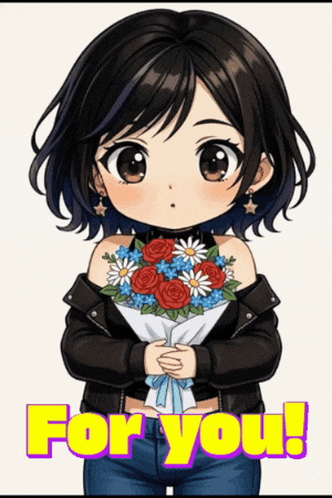 For You Flowers GIF