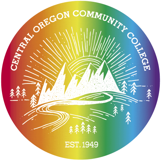 Community College Pride Sticker by Central Oregon Community College