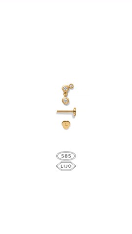 LINEANDJO finejewellery solidgold lineandjo piercingjewellery GIF