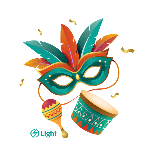 LightComVoce Sticker