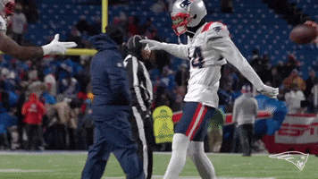 Kendrick Bourne Football GIF by New England Patriots