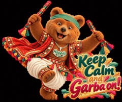 Folk Dance Bear GIF by Happilo
