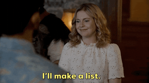 Write That Down Rose Mciver GIF by CBS - Find & Share on GIPHY