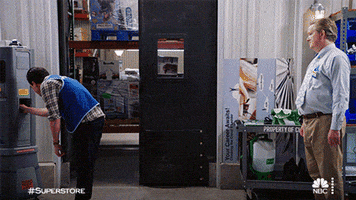 Nbc Shock GIF by Superstore