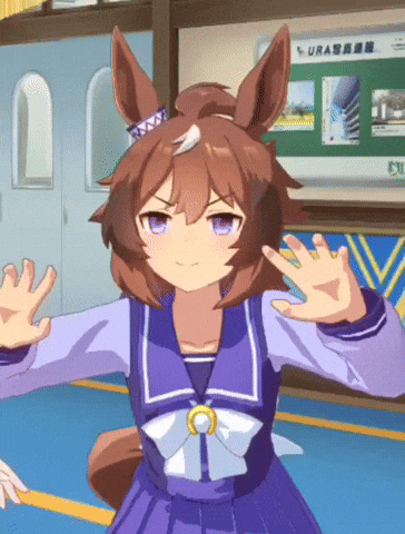 Scared Uma Musume Pretty Derby GIF