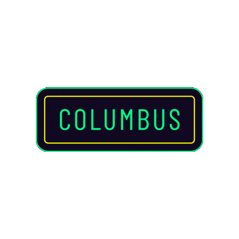 Columbus Sticker by Orange Leaders