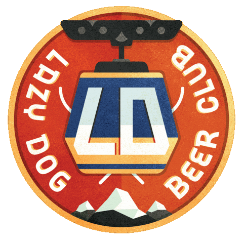 Brewery Brew Sticker by Lazy Dog Restaurant & Bar