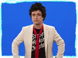 Billie Joe Armstrong Crossing Fingers GIF by Green Day