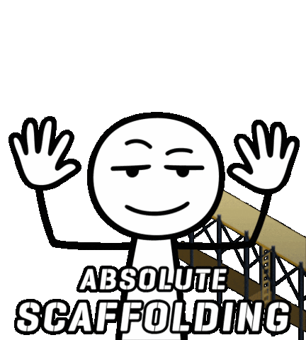 Absolute Cinema Sticker by Core Scaffold