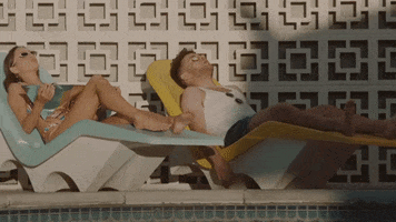 Relaxing Pool Party GIF by goodboy noah