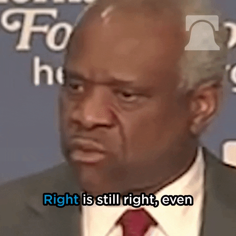 Clarence Thomas Justice GIF by The Daily Signal