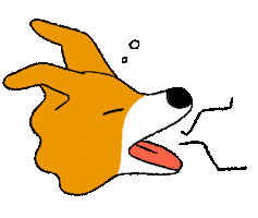 Dog Doggie Sticker