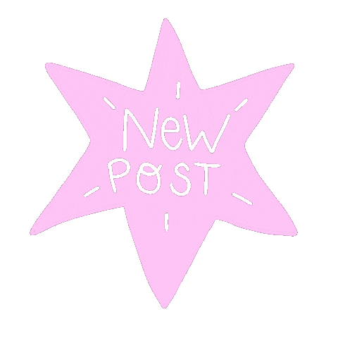 Pink Star Sticker by seren maddison