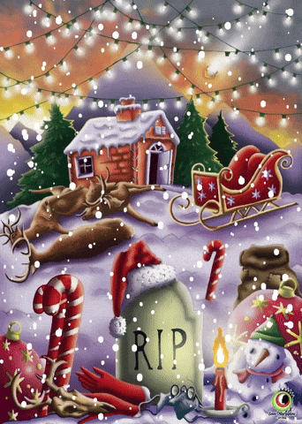 Snow December GIF