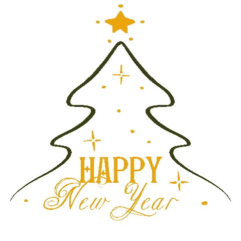 Merry Christmas Winter Sticker