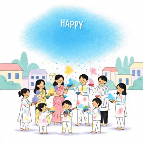 Balam Pichkari Festival GIF