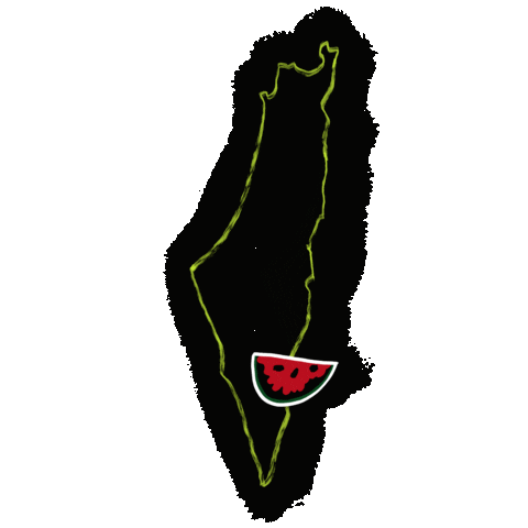 Watermelon Palestine Sticker