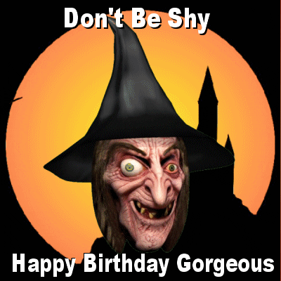 Dont Be Shy Happy Birthday To You GIF