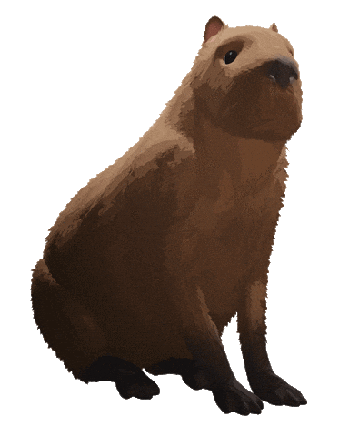 Flow Capybara Sticker by CurzonCinemas