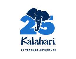 25 Years Anniversary Sticker by kalahariresorts