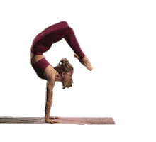 Balance Handstand Sticker by Fit & Flexy