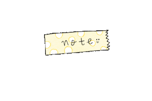 Note Memo Sticker