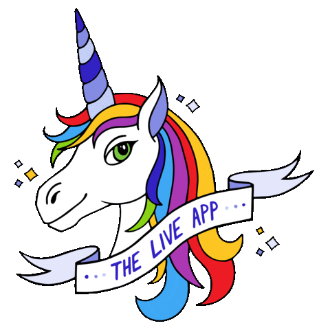 Gay Pride Sticker by theliveapp