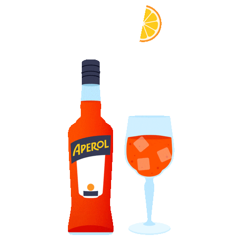 Happy Hour Party Sticker by Aperol USA
