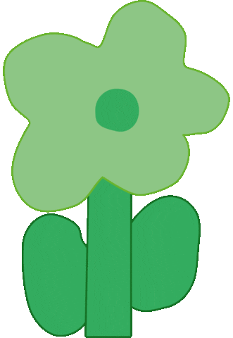 Flower Greens Sticker