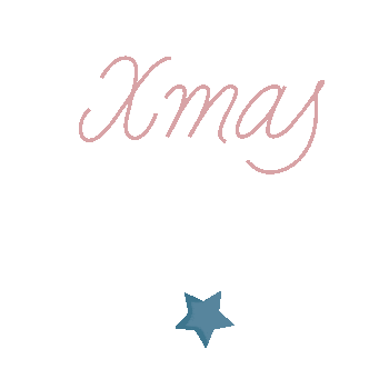Christmas Star Sticker by Vichy Greece