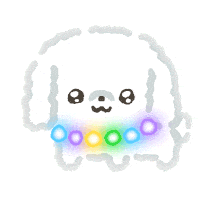 Happy Dog Sticker