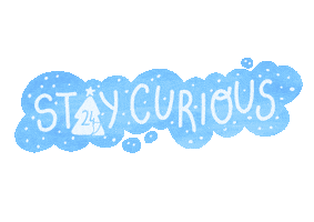 Stay Curious Sticker by adventsome