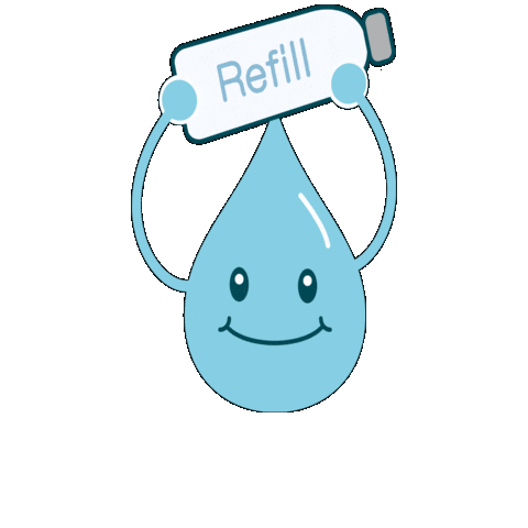 Refill Trinkflasche Sticker by a tip: tap