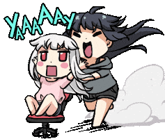 Fun Running Sticker by Jin