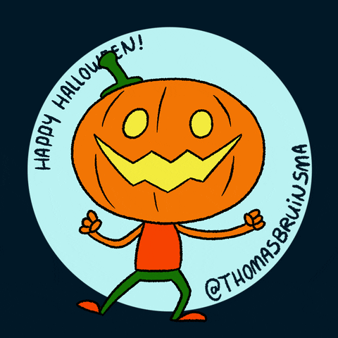 Jack-O-Lantern Halloween GIF by Thomas Bruinsma