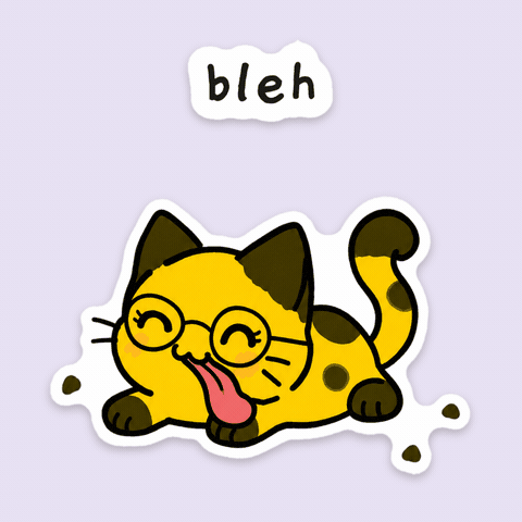 Cute Cat Tongue Out GIF by Dicey Together