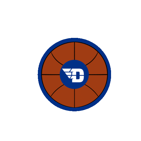 Lets Go Basketball Sticker by University of Dayton