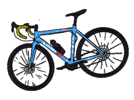 Bike Biking Sticker by Lara Paulussen