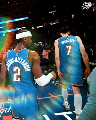 Oklahoma City Goodbye GIF by OKC Thunder