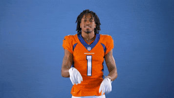 I Love You Football GIF by Broncos
