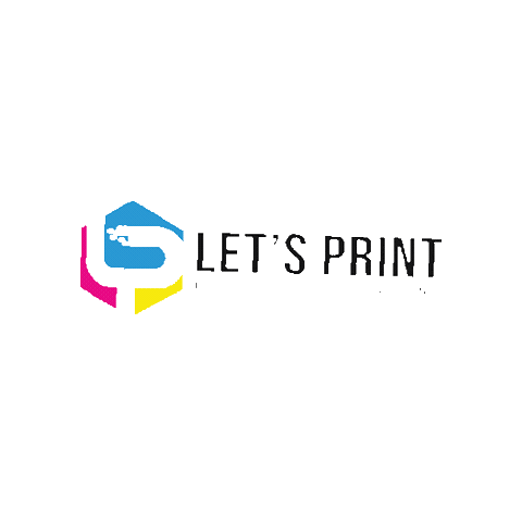 Let's Print Sticker