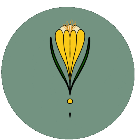 Kytka Vole Sticker