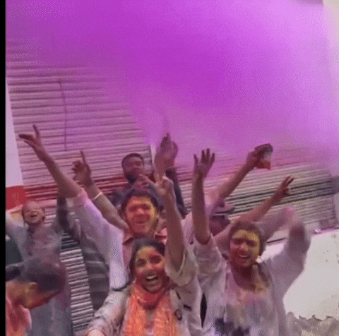 Happyholi GIF