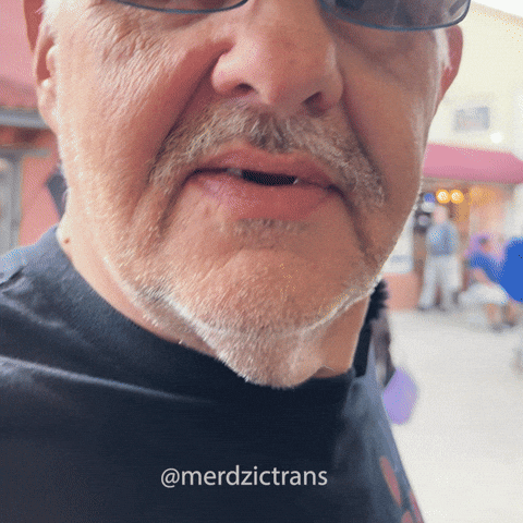 Hot Dog Teeth GIF by Merdzic Transportation Services, Inc.