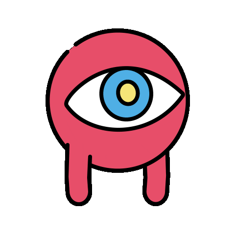 Eye Eyeroll Sticker