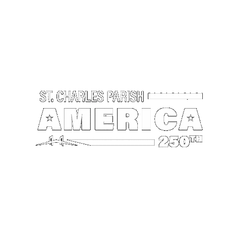 America250 Sticker by St Charles Parish Government
