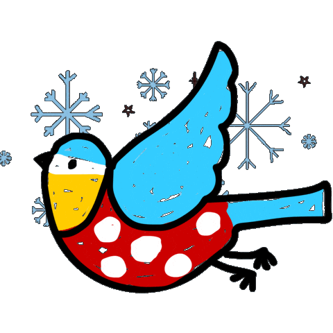 The Bluetits Sticker