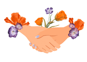 Coffee Flowers Sticker by Ameera Zaini