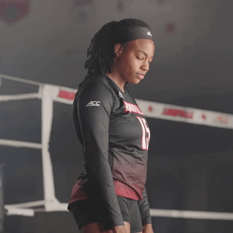 Volleyball Aiko GIF by Louisville Cardinals