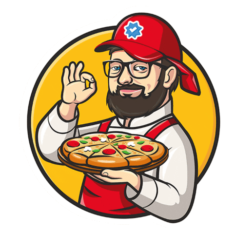 Pizza Delivery Sticker by Eskimokashtan